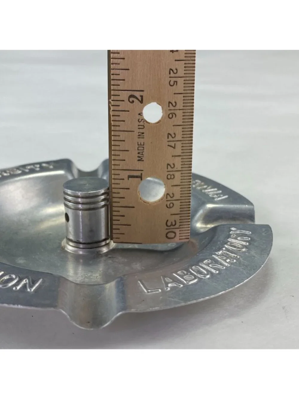 Vintage Aluminum Ashtray University California Production Laboratory